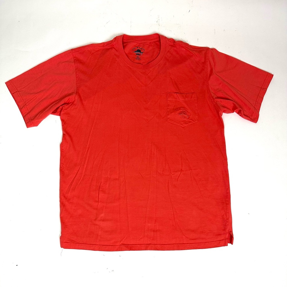 Joe Marlin Light Salmon Pocket T-Shirt
